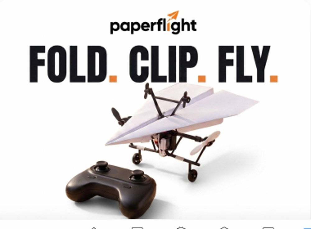 Fold. Clip. Fly.